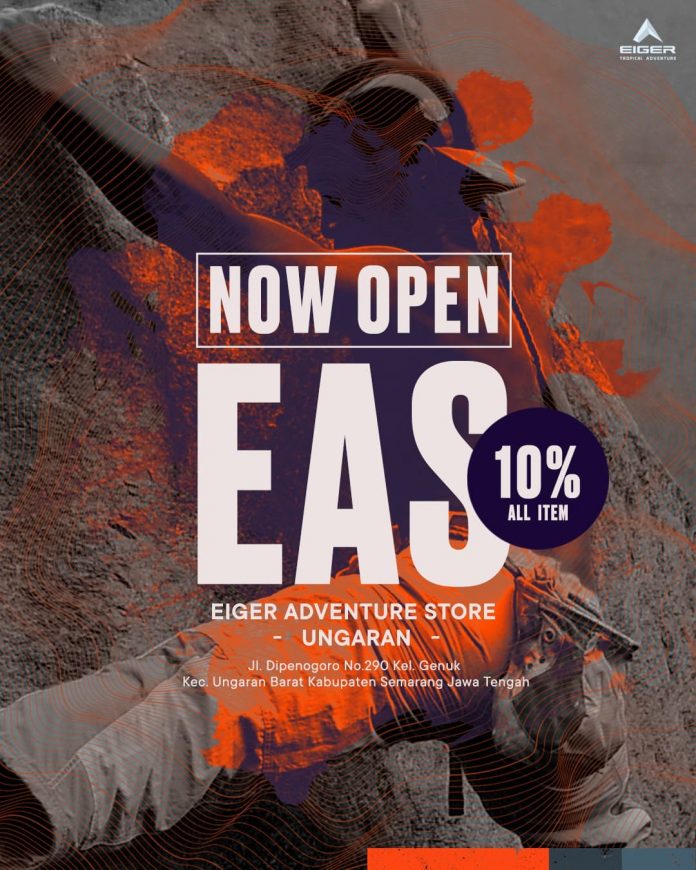 Discount 10% All Item di Eiger Adventure Store Ungaran